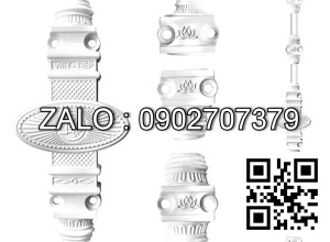 Clemon (Hợp kim) KK 09892 (Trắng sứ)