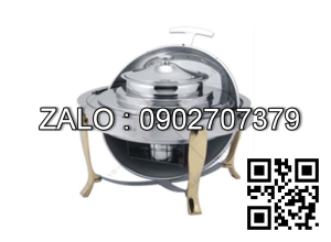 Lò điện hâm soup tròn chân vàng ( nắp PC) dùng điện ATOSA LHDSK51181