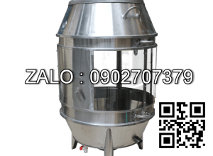 Lò quay gà vịt kính 90
