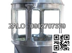 Lò quay vịt bằng có kính 80 OKASU KS-LQVT80K