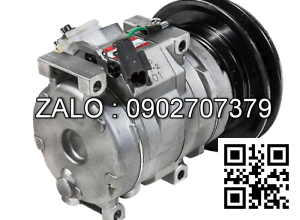 Denso 471-0711 New AC Compressor with Clutch, 1 Pack, Compressors