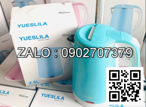 Bình Đun Nước 2.5 Lít Yueslila (Hàng Thái)