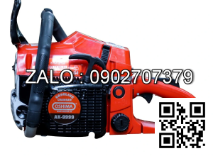 Cưa xích Oshima AK9999 58cc Đỏ 2 thì