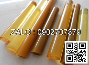 Cây Pu Màu Cam Phi Tròn Đặc-Cây Pu Cam 3Mm-Cây Pu Cam Phi 5Mm