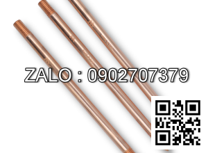 Cọc tiếp địa thép mạ đồng D20