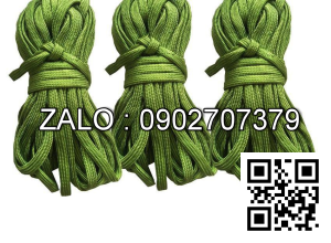 Dây Dù Mắc Võng Hàng Dày Bản Dẹp 1,5cm - màu xanh lá