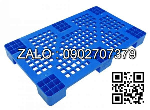 Pallet nhựa một mặt bông L1100 x W1100 x H150mm