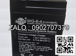 Pin cân treo điện tử 6V- 7.4Ah/20HR