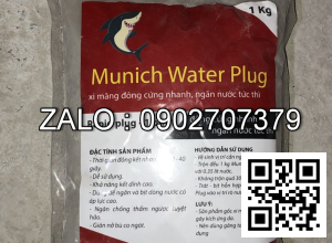 Munich Waterplug 102 – Xi măng đông cứng nhanh cản nước tức thì