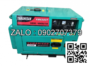 Tổ máy phát điện YAMANISAN-YM6500T-1PHA, ĐỀ, CÁCH ÂM