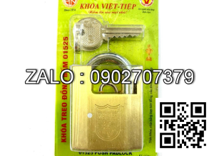 Khóa treo đồng bấm 01525