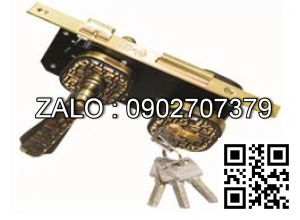 Khóa cửa tay ốp rời (Đồng) 04086