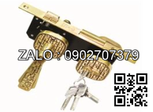 Khóa cửa tay ốp rời (Đồng) 04087