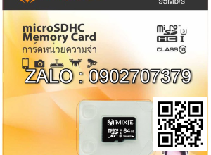 Thẻ Nhớ MicroSD 64G Class10 Mixie Box 95Mb/S Chính Hãng
