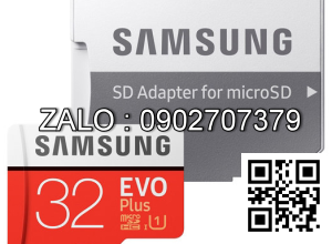 Thẻ Nhớ MicroSD 32G Samsung Evo Plus Class 10 Box 95Mbps