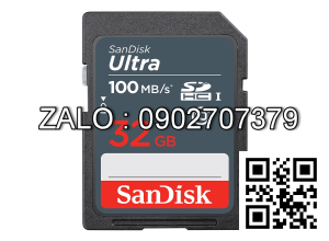 Thẻ Nhớ SD Sandisk 32G 80Mpx/S Class 10 Box