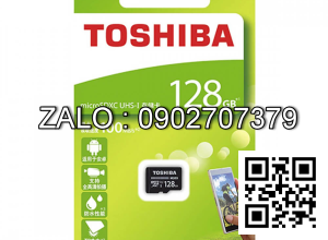 Thẻ Nhớ MicroSD 128G Class 10 Toshiba, Box Xanh 100mb/S