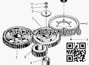 33323-20541-71 TOYOTA FORKLIFT 3FD