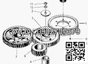 33323-20551-71 TOYOTA FORKLIFT 2FD