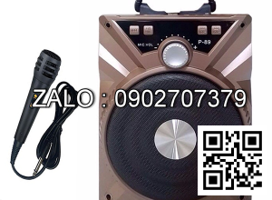 Loa Kéo BLUETOOTH P88/P89, 1 MIC