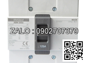 CB 150A/36kA/ LS Detail : -MCCB 3-Pole Type:ABN 203C, 150A,Icu=36kA/415V,NSX:LS