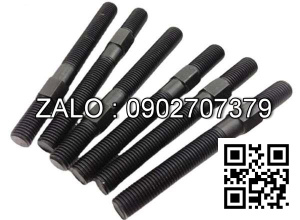 Bulong 2 đầu ren M24x120mm ( Thép đen )