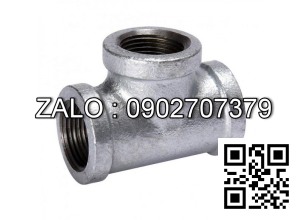 Tê (Tee) mạ kẽm ren trong DN2
