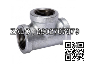 Tê (Tee) mạ kẽm ren trong DN1-1/2