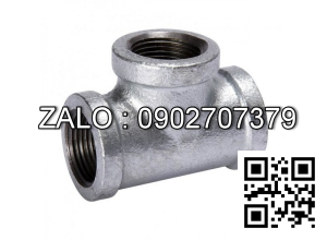 Tê (Tee) mạ kẽm ren trong DN1
