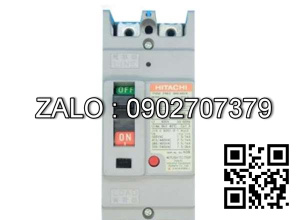 MCCB Hitachi F-60RB-2P 60A 25kA(230V) 10kA(400V)