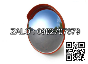 Gương cầu lồi Mặt inox SUS304 - đế thếp mạ kẽm đường kính 800mm