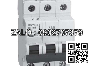 MCB Hitachi BTK63-type-C-3P-63A