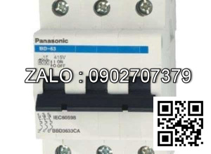 MCB 3 pha 25A Panasonic