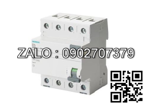RCCB Siemens 5SV4347-0 80A 30mA 3P+N