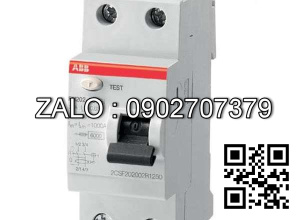 RCBO ABB GSH201 AC-C63/0.03 63A 6kA 30mA 2P