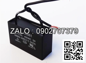 Tu dien 3µF ±5% 450VAC 50/60 Tu dien 3µF ±5% 450VAC 50/60