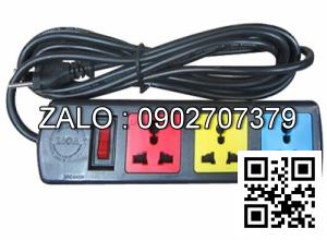 Ổ cắm LiOA 3 chấu kéo dài 10 mét
