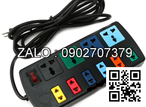 Ổ cắm LiOA 2 chấu kéo dài 10 mét