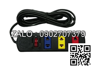 Ổ cắm kéo dài LiOA 3S3