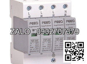 CB chống sét FEEO FSP-A40-03 40kA 380V 3P+N