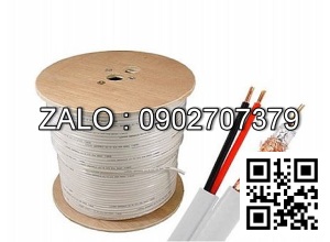 Dây cáp đồng trục Alantek RG6 301-RG0600-SSBK-1253