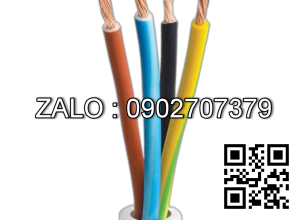 Dây điện mềm bọc nhựa PVC-TCVN 6610-3 (ruột đồng) VCmo-2x2.5-(2x50/0.25)--300/500V