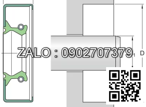 Phốt lò xo 20X47X10 HMSA10 RG
