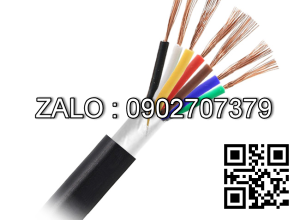 CÁP ĐIỀU KHIỂN KHÔNG LƯỚI 300/500V Bruflex Y-JZ 4x1.0mm2,Grey BRUNSKABEL /GERMANY