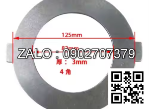 Lá thép 137.8 X 80 X 3.2 X 4 EXT LG 3EA-15-11180