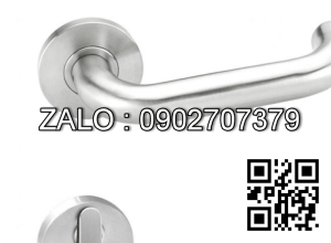 Khóa cửa phân thể Vickini 37115.102 inox mờ 2 đầu chìa