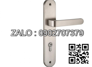 Khóa cửa nẹp Vickini 35121.102 MSN ken xước mờ 2 đầu chìa