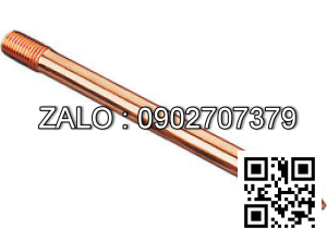 Cọc tiếp địa thép mạ đồng D16