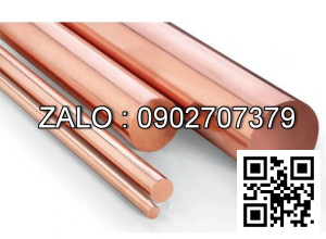 Đồng đỏ cây đặc phi 20mm dài 50cm -1m