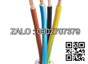 Dây điện mềm bọc nhựa PVC-TCVN 6610-3 (ruột đồng) VCmo-2x1-(2x32/0.2)--300/500V
